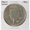 Image 1 : 1921 $1 Peace Silver Dollar Coin
