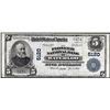 Image 1 : 1902PB $5 Pioneer NB of Waterloo, Iowa CH# 5120 National Currency Note