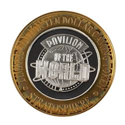 .999 Silver Stratosphere Las Vegas, NV $10 Casino Limited Edition Gaming Token