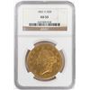 Image 1 : 1852-O $20 Liberty Head Double Eagle Gold Coin NGC AU53
