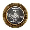 Image 1 : .999 Silver McCarran International Airport Las Vegas, NV $10 Limited Gaming Token