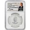 Image 1 : 1792-2017 Half Disme 1 oz. Silver Medal NGC PF70 W/Edmund C. Moy Signature