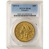 Image 1 : 1873-S Closed 3 $20 Liberty Head Double Eagle Gold Coin PCGS XF40
