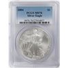 Image 1 : 2004 $1 American Silver Eagle Coin PCGS MS70