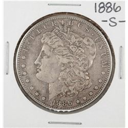 1886-S $1 Morgan Silver Dollar Coin