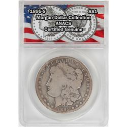 1895-S $1 Morgan Silver Dollar Coin ANACS Certified Genuine