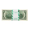 Image 2 : Pack of (100) Consecutive 2017A $2 Federal Reserve STAR Notes Philadelphia