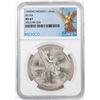 Image 1 : 1985Mo Mexico 1 Onza Libertad Silver Coin NGC MS67