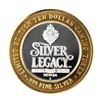 Image 2 : .999 Silver Silver Legacy Reno, Nevada $10 Casino Limited Edition Gaming Token