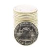 Image 2 : Roll of (20) Brilliant Uncirculated 1958 Franklin Half Dollar Coins