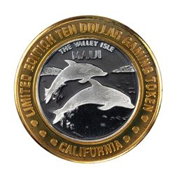 .999 Fine Silver Sam Boyd's California Casino $10 Limited Edition Gaming Token