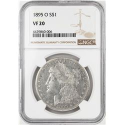 1895-O $1 Morgan Silver Dollar Coin NGC VF20