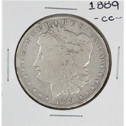 1889-CC $1 Morgan Silver Dollar Coin