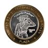 Image 1 : .999 Silver Plaza Las Vegas, NV $10 Casino Limited Edition Gaming Token