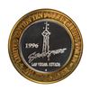 Image 1 : .999 Silver Stratosphere Las Vegas, Nevada $10 Casino Limited Edition Gaming Token