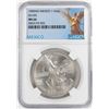 Image 1 : 1984Mo Mexico 1 Onza Libertad Silver Coin NGC MS66