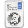 Image 1 : 2019 China 10 Yuan Panda Silver Coin NGC MS70 Early Releases Joel Iskowitz Signature