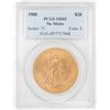 Image 1 : 1908 No Motto $20 St Gaudens Double Eagle Gold Coin PCGS MS65