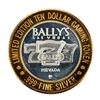 Image 2 : .999 Silver Ballys Las Vegas $10 Casino Limited Edition Gaming Token