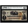 Image 1 : 1862 $100 Confederate States of America Note T-41 PMG Choice Uncirculated 62EPQ