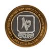 Image 1 : .999 Fine Silver Imperial Palace Las Vegas, Nevada $10 Limited Edition Gaming Token