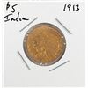 Image 1 : 1913 $5 Indian Head Half Eagle Gold Coin