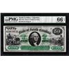 Image 1 : 1872 $50 State of South Carolina Revenue Bond Obsolete Note PMG Gem Uncirculated 66EPQ