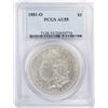 Image 1 : 1881-S $1 Morgan Silver Dollar Coin PCGS AU55