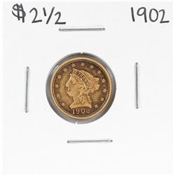 1902 $2 1/2 Liberty Head Quarter Eagle Gold Coin