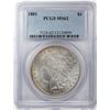 Image 1 : 1881 $1 Morgan Silver Dollar Coin PCGS MS62