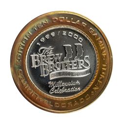 .999 Fine Silver Eldorado Reno, Nevada $10 Limited Edition Gaming Token