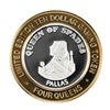 Image 1 : .999 Silver Four Queens Hotel & Casino  Nevada $10 Limited Edition Gaming Token