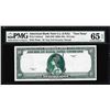 Image 1 : 1929 10 Unit American Bank Note Co. "Test Note" PMG Gem Uncirculated 65EPQ