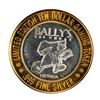 Image 1 : .999 Silver Ballys Las Vegas $10 Casino Limited Edition Gaming Token