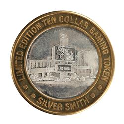 .999 Silver Silver Smith Casino Resort Wendover, NV $10 Limited Edition Gaming Token