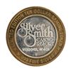 Image 2 : .999 Silver Silver Smith Casino Resort Wendover, NV $10 Limited Edition Gaming Token
