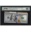 Image 1 : 2013 $100 Federal Reserve Note Atlanta Cutting ERROR PMG Gem Uncirculated 66EPQ