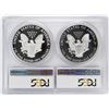 Image 2 : 1986-S & 2016-W $1 Proof American Silver Eagle Coin Set PCGS PR69DCAM