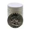 Image 1 : Roll of (20) Brilliant Uncirculated 1963 Franklin Half Dollar Coins