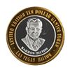 Image 1 : .999 Silver Hilton Las Vegas, Nevada $10 Casino Limited Edition Gaming Token