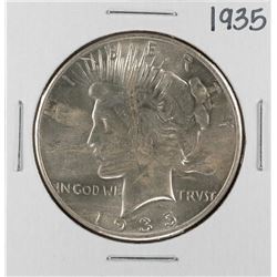 1935 $1 Peace Silver Dollar Coin