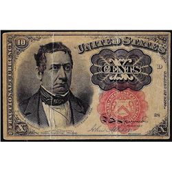 1874 Ten Cent Fifth Issue Fractional Currency Note