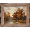 Image 2 : A.D. Greer | Autumn Landscape Along the River Bank