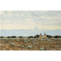 Russell Ricks | Gros Ventre Encampment