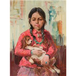 Vladan Stiha | Girl with Dog