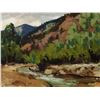 Image 1 : Fremont	Ellis | Mountain Landscape with Stream