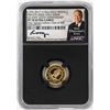 Image 1 : 1792-2017 Half Disme 1/10 oz. Gold Medal NGC PF70 W/Edmund C. Moy Signature