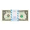 Image 1 : Pack of (100) Consecutive 2013 $1 Federal Reserve Star Notes Cleveland