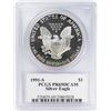 Image 2 : 1991-S $1 Proof American Silver Eagle Coin PCGS PR69DCAM Moy Signature