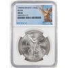 Image 1 : 1984Mo Mexico 1 Onza Libertad Silver Coin NGC MS66